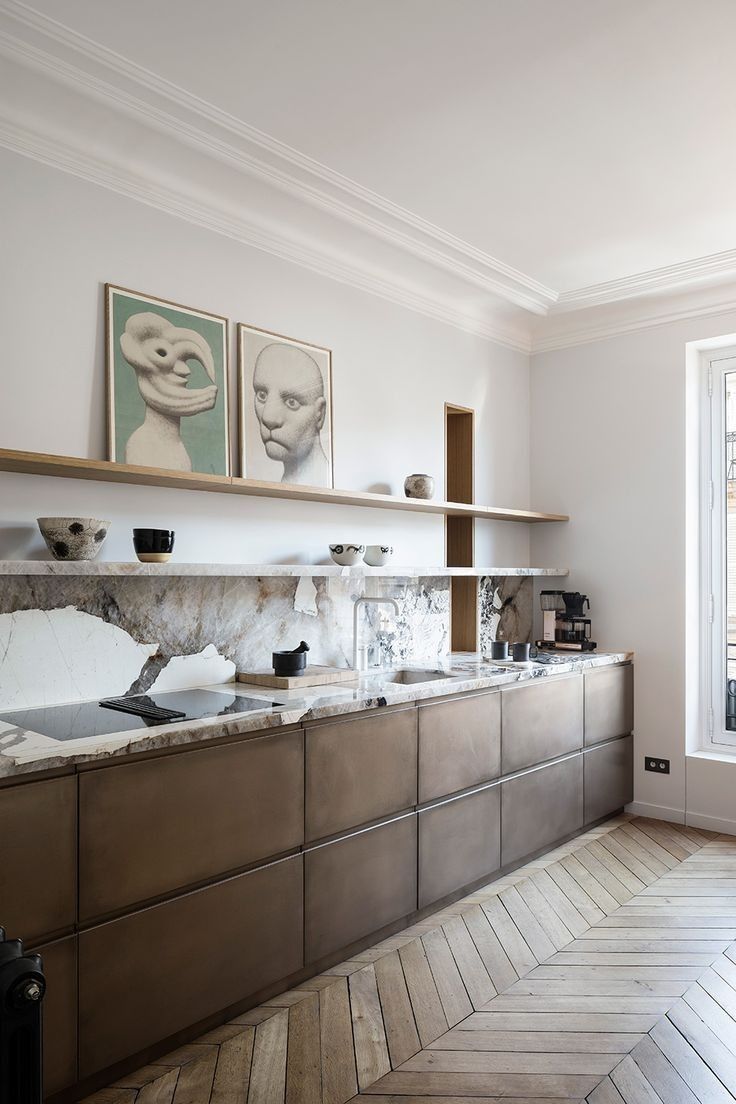 кухонный фартук мрамор