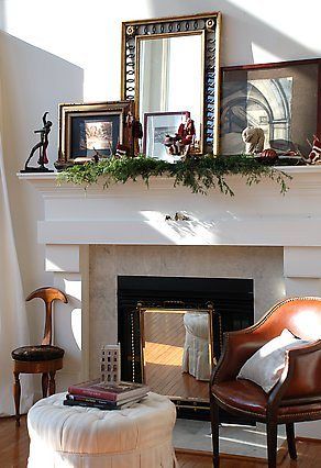 камин известняк